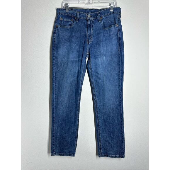 Levi’s 541 Taper Athletic Jeans Blue Straight Leg Size 31/ 28”L - Picture 1 of 14